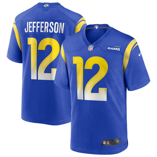 Los Angeles Rams Van Jefferson NFL jersey front view