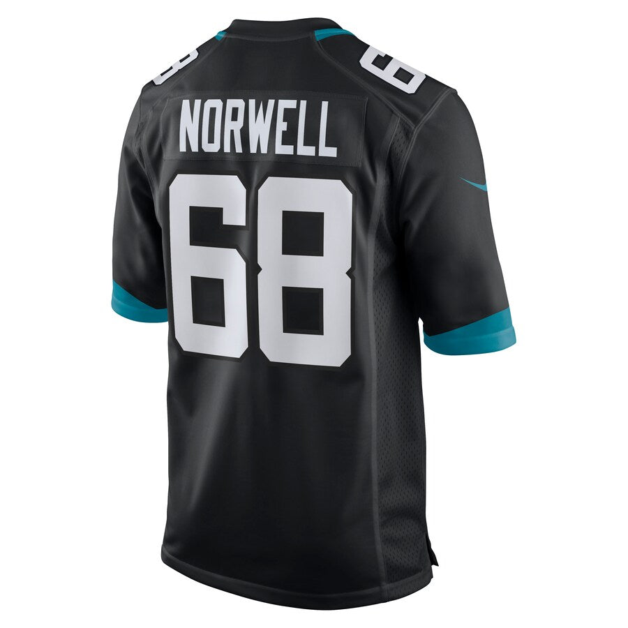 Jacksonville Jaguars Andrew Norwell NFL jersey front view