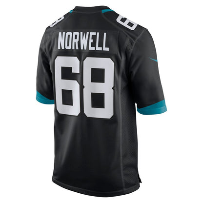 Jacksonville Jaguars Andrew Norwell NFL jersey front view