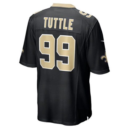 NO ST Black Game Jersey rtj football 2314