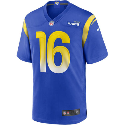 Los Angeles Rams Jared Goff NFL jersey front view
