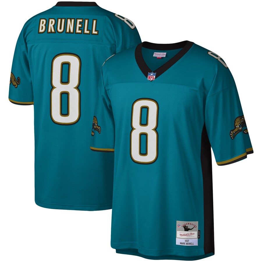 Jacksonville Jaguars Mark Brunell Legacy NFL jersey front view