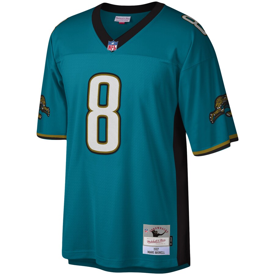Jacksonville Jaguars Mark Brunell Legacy NFL jersey front view