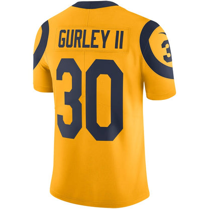 Los Angeles Rams Todd Gurley II NFL jersey front view