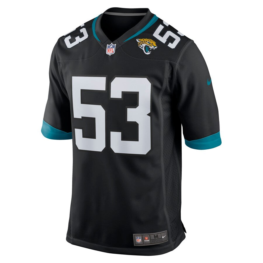 Jacksonville Jaguars Dakota Allen NFL jersey front view