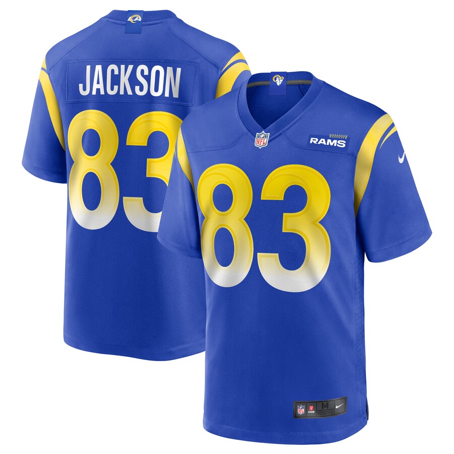 Los Angeles Rams Trishton Jackson NFL jersey front view
