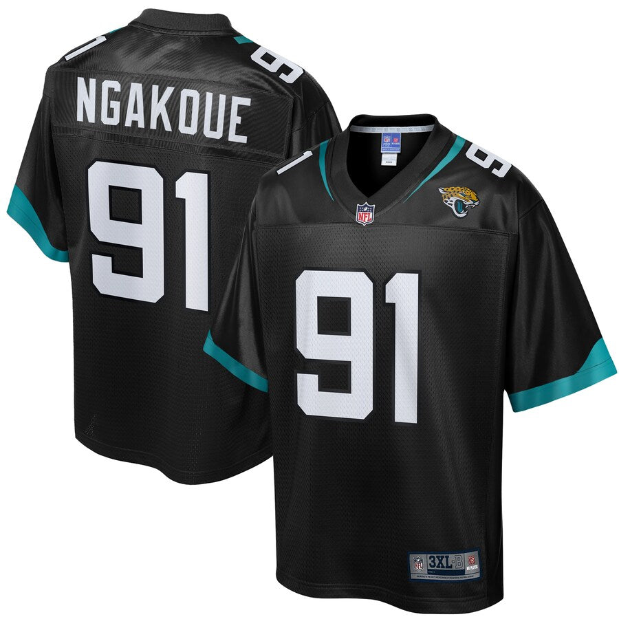 Jacksonville Jaguars Yannick Ngakoue Big Tall NFL jersey front view