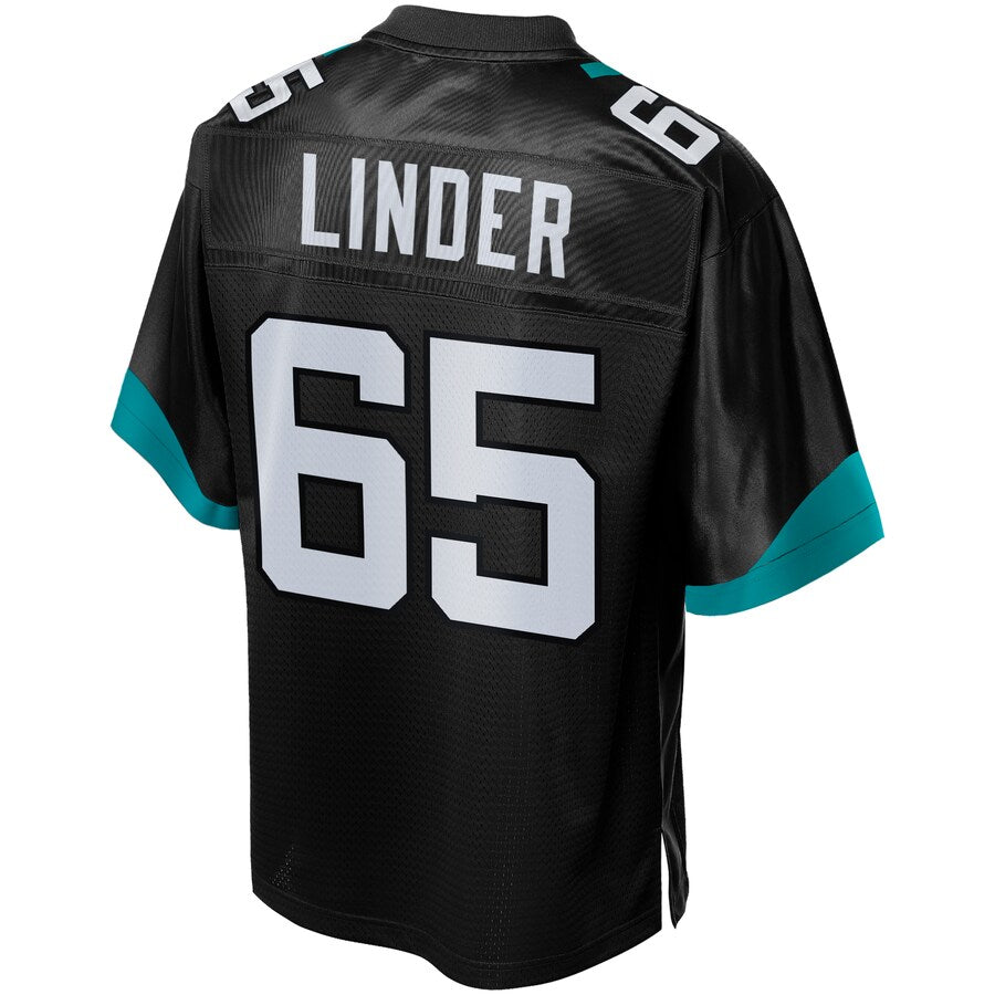 Jacksonville Jaguars Brandon Linder Big Tall NFL jersey front view
