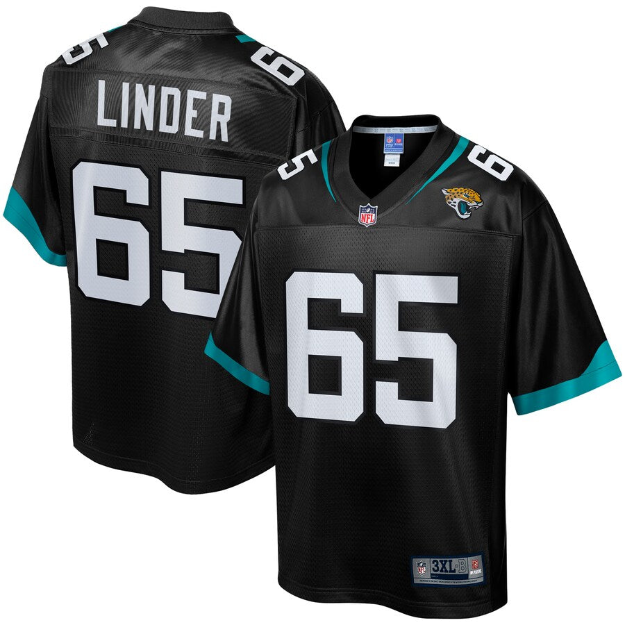 Jacksonville Jaguars Brandon Linder Big Tall NFL jersey front view