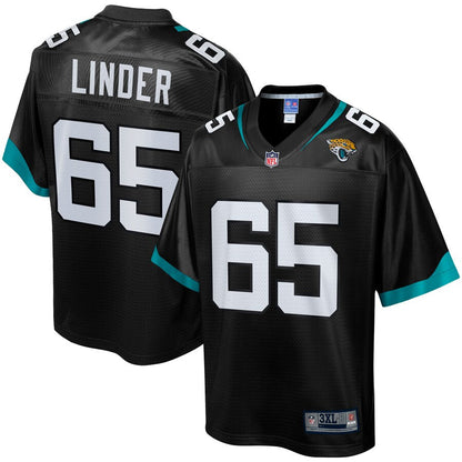 Jacksonville Jaguars Brandon Linder Big Tall NFL jersey front view