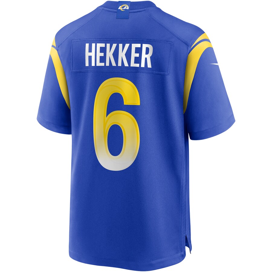 Los Angeles Rams Johnny Hekker NFL jersey front view