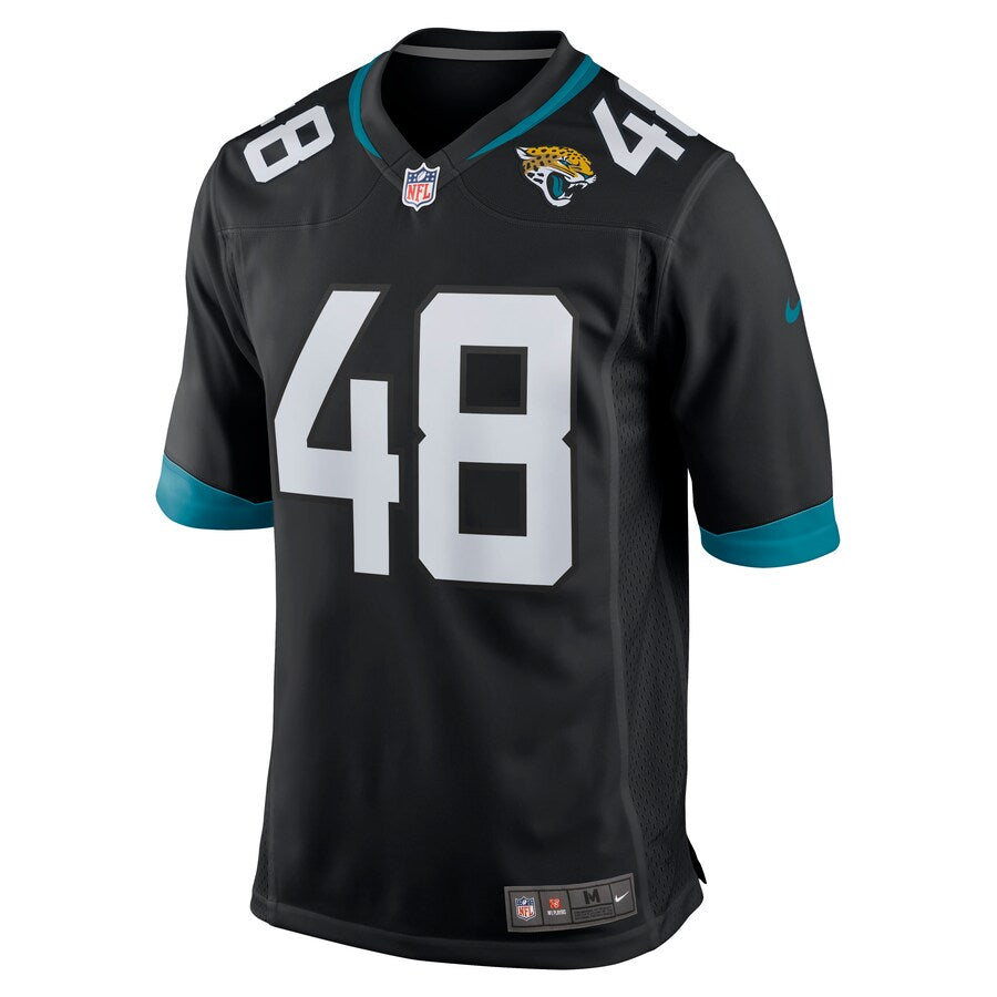 Jacksonville Jaguars Leon Jacobs NFL jersey front view