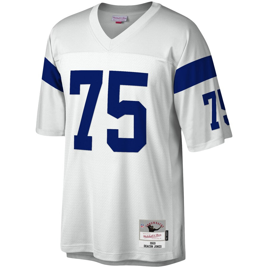 Los Angeles Rams Deacon Jones Legacy NFL jersey front view