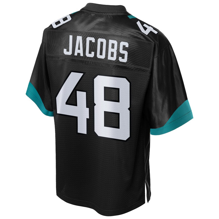 Jacksonville Jaguars Leon Jacobs Big Tall NFL jersey front view