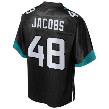 Jacksonville Jaguars Leon Jacobs Big Tall NFL jersey front view