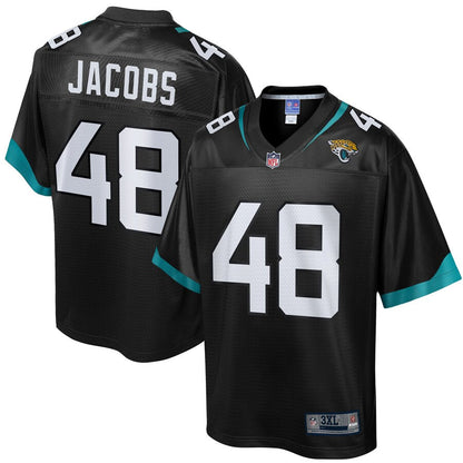 Jacksonville Jaguars Leon Jacobs Big Tall NFL jersey front view