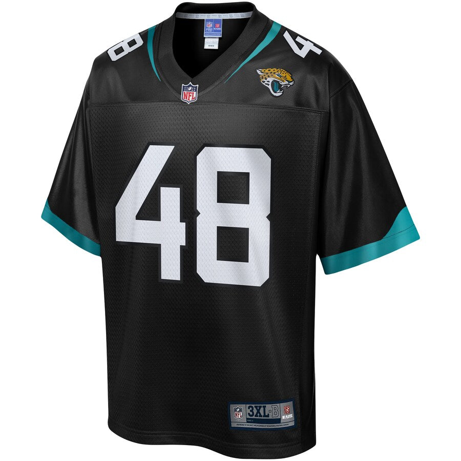 Jacksonville Jaguars Leon Jacobs Big Tall NFL jersey front view