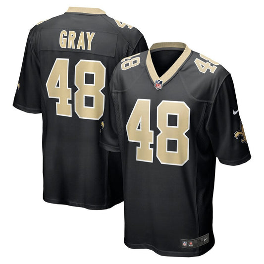 NO JJ Gray Black Game Jersey rtj football 2294