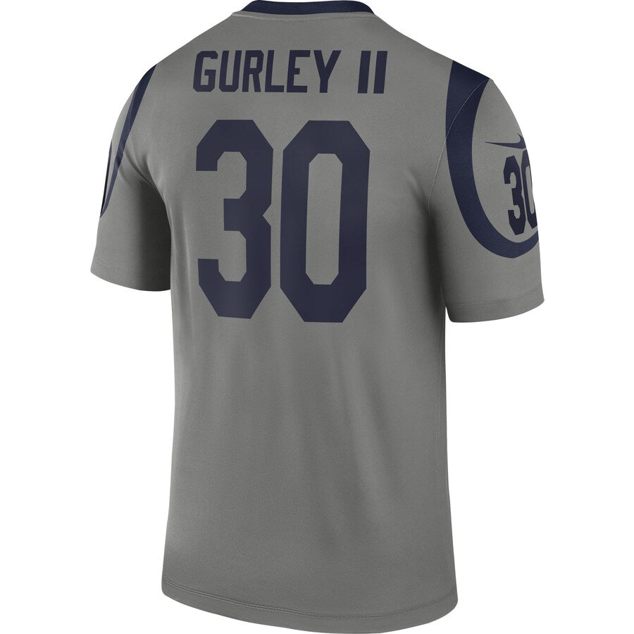 Los Angeles Rams Todd Gurley II Inverted Legend NFL jersey front view