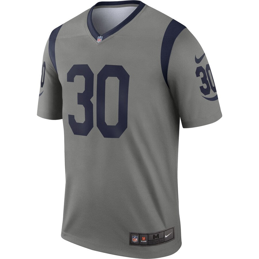 Los Angeles Rams Todd Gurley II Inverted Legend NFL jersey front view