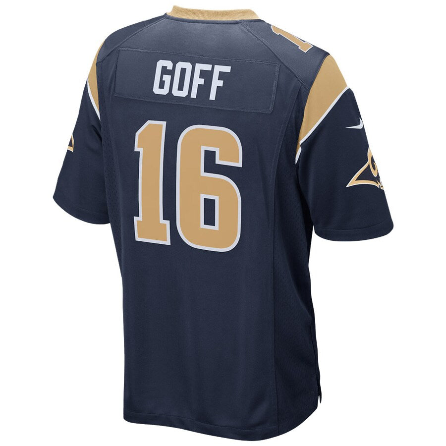 Los Angeles Rams Jared Goff Super Bowl Liii NFL jersey front view