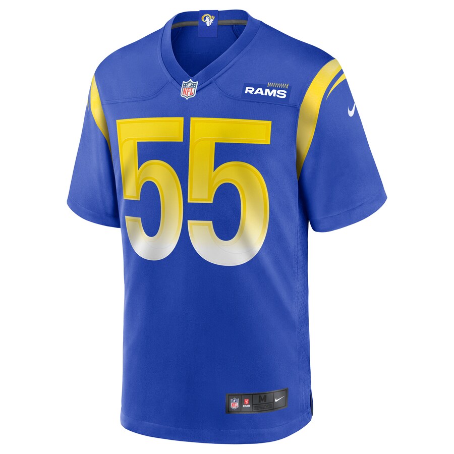 Los Angeles Rams Brian Allen NFL jersey front view