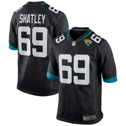 Jacksonville Jaguars Tyler Shatley NFL jersey front view