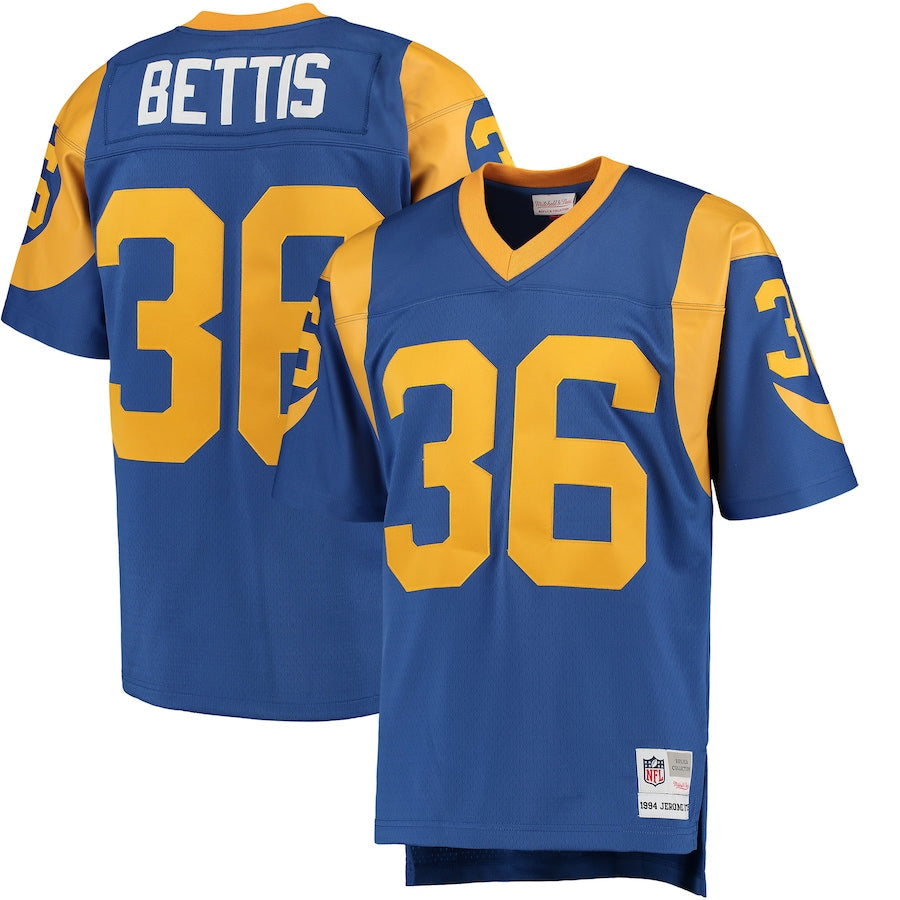Los Angeles Rams Jerome Bettis Legacy NFL jersey front view