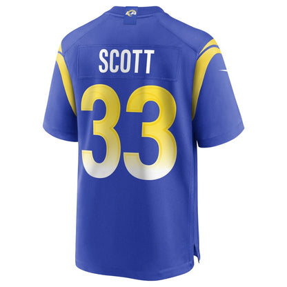 Los Angeles Rams Nick Scott NFL jersey front view