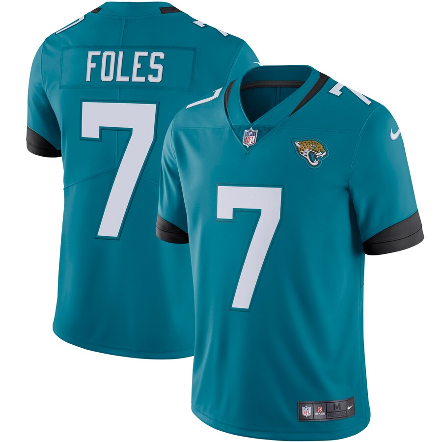 Jacksonville Jaguars Nick Foles NFL jersey front view