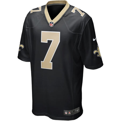NO MA Black Game Jersey rtj football 2323