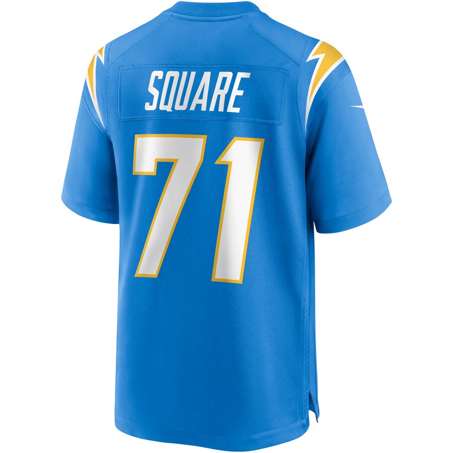 Los Angeles Chargers Damion Square NFL jersey front view