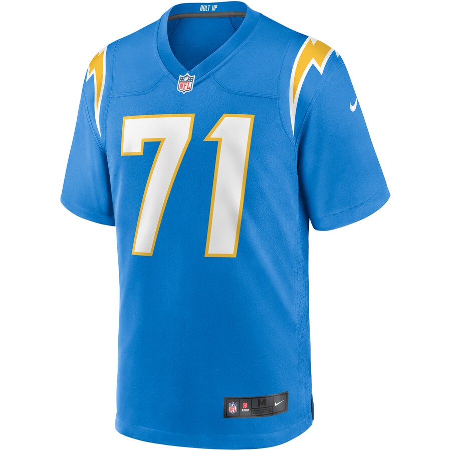 Los Angeles Chargers Damion Square NFL jersey front view