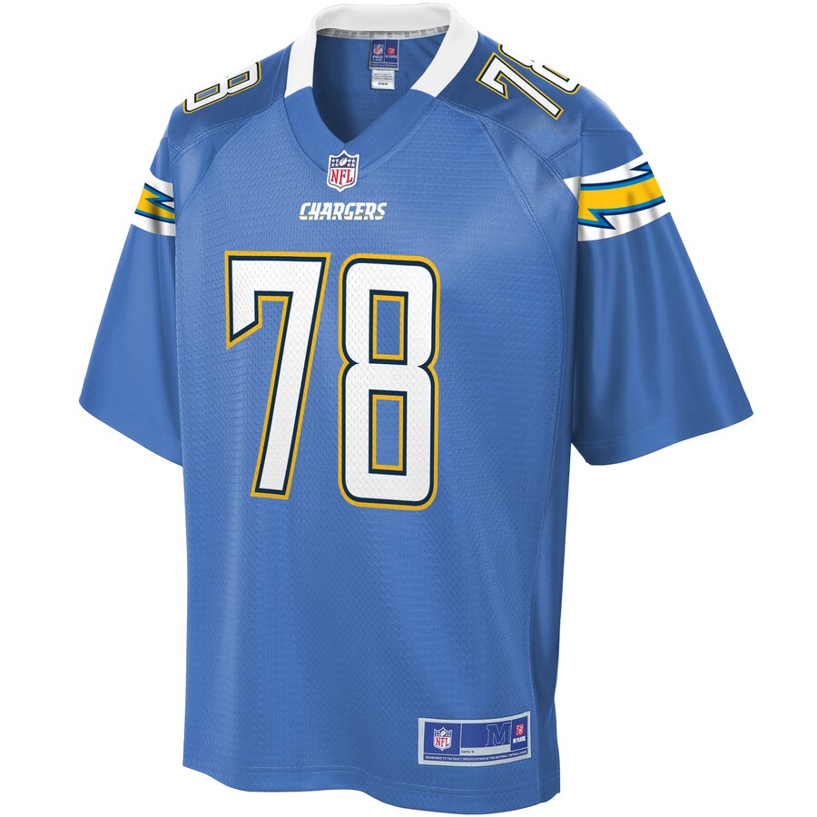 Los Angeles Chargers Trent Scott NFL jersey front view