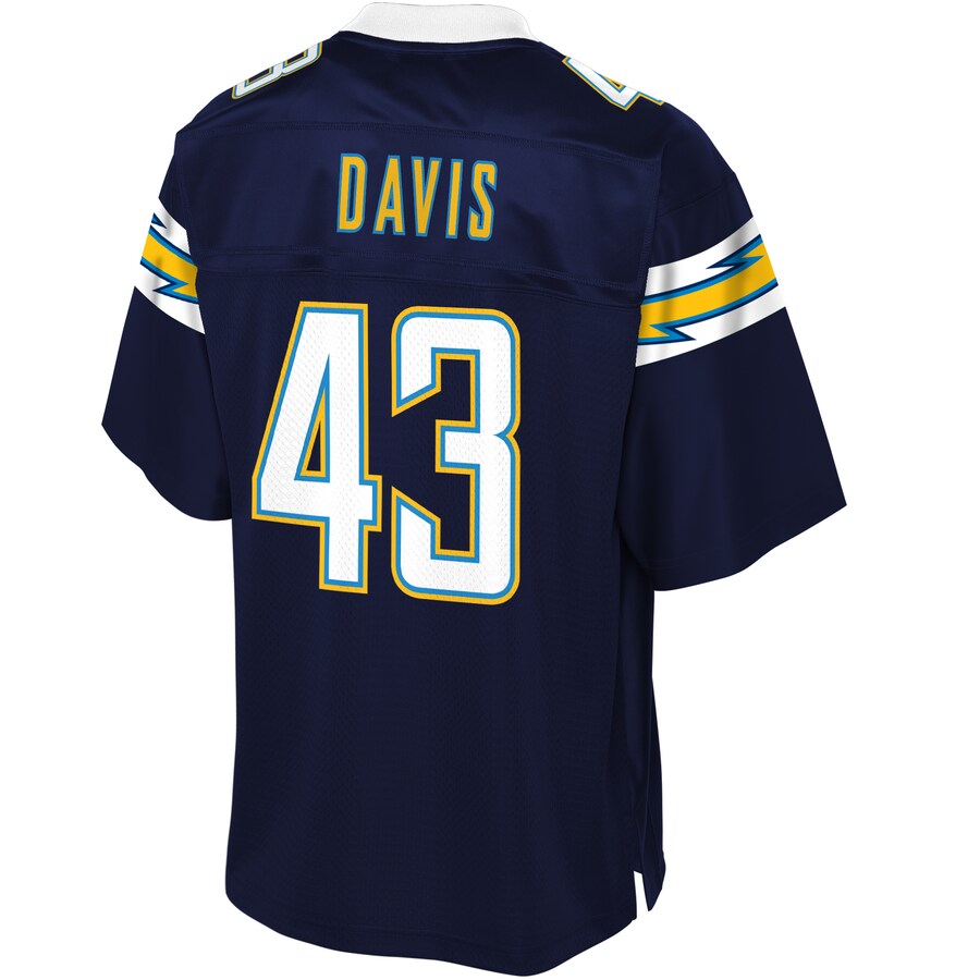 Los Angeles Chargers Michael Davis Big Tall NFL jersey front view