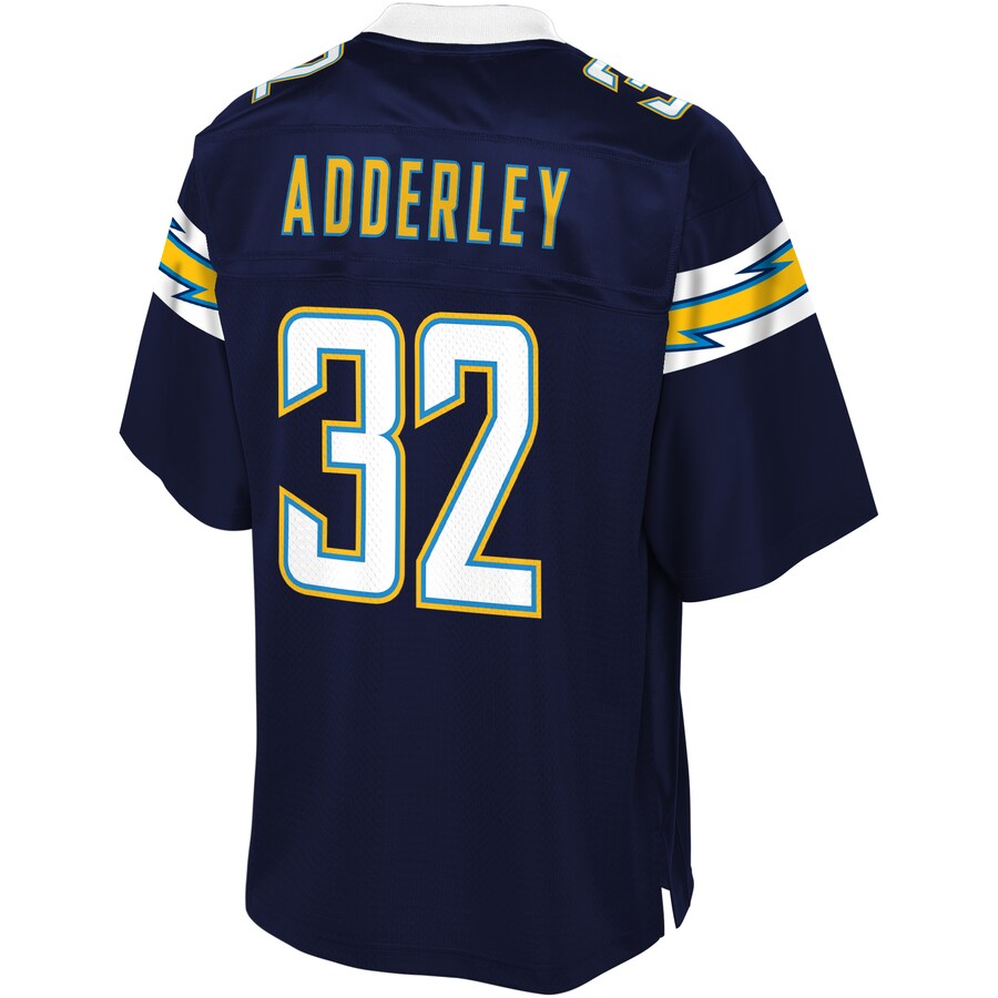 Los Angeles Chargers Nasir Adderley Big Tall NFL jersey front view