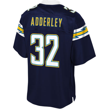 Los Angeles Chargers Nasir Adderley Big Tall NFL jersey front view