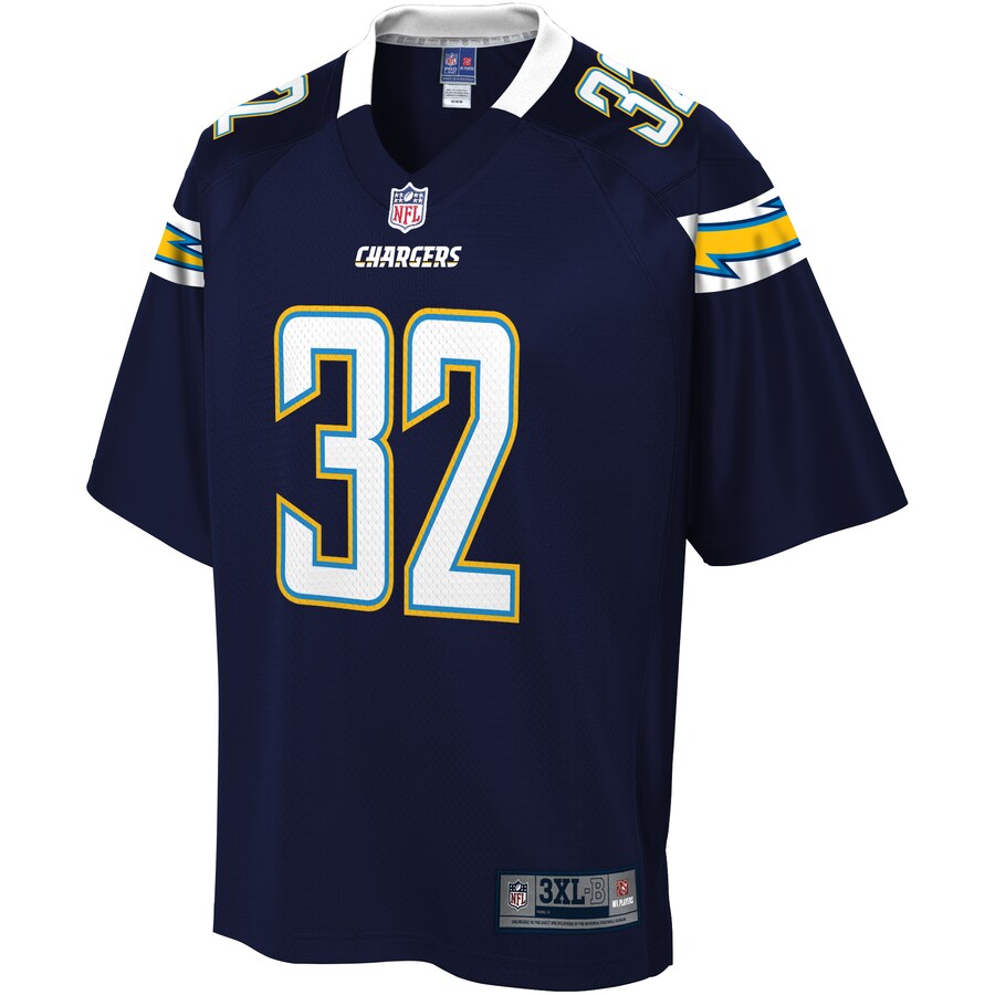 Los Angeles Chargers Nasir Adderley Big Tall NFL jersey front view