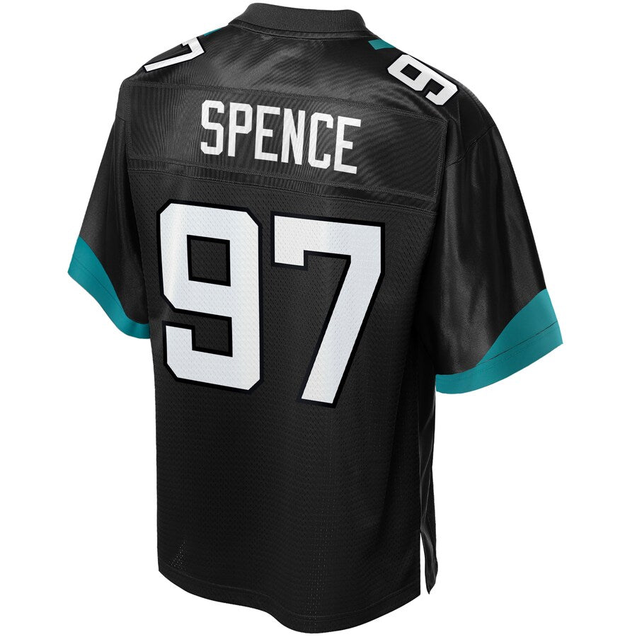 Jacksonville Jaguars Akeem Spence Big Tall NFL jersey front view