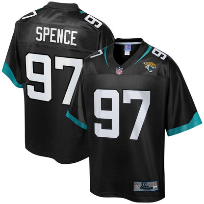 Jacksonville Jaguars Akeem Spence Big Tall NFL jersey front view