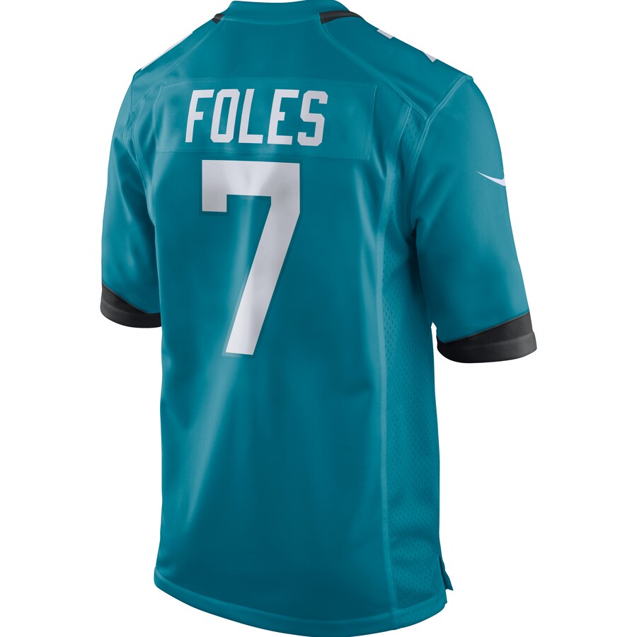 Jacksonville Jaguars Nick Foles NFL jersey front view
