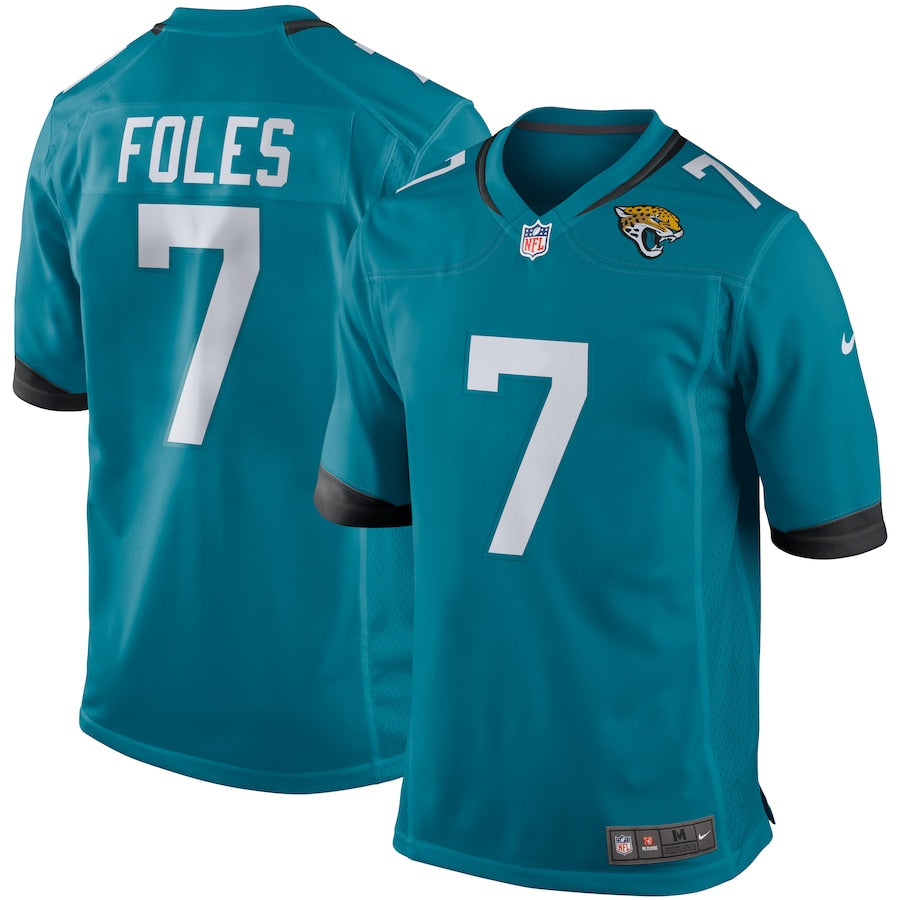 Jacksonville Jaguars Nick Foles NFL jersey front view