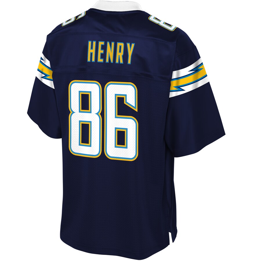 Los Angeles Chargers Hunter Henry Big Tall NFL jersey front view