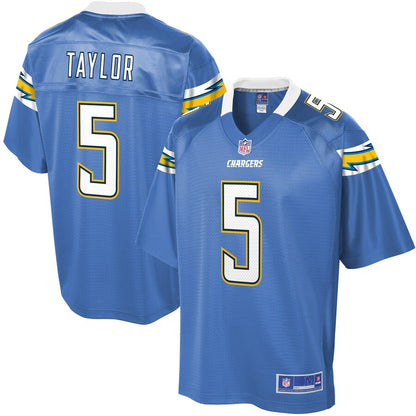 Los Angeles Chargers Tyrod Taylor NFL jersey front view