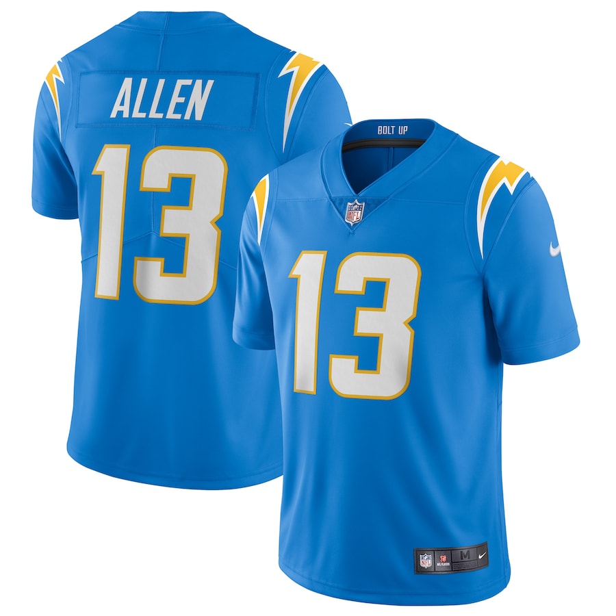 Los Angeles Chargers Keenan Allen NFL jersey front view