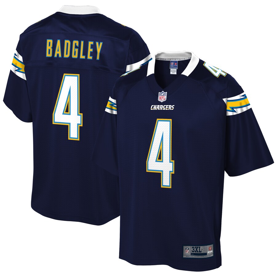 Los Angeles Chargers Michael Badgley Big Tall NFL jersey front view