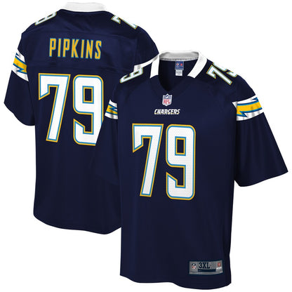 Los Angeles Chargers Trey Pipkins Big Tall NFL jersey front view