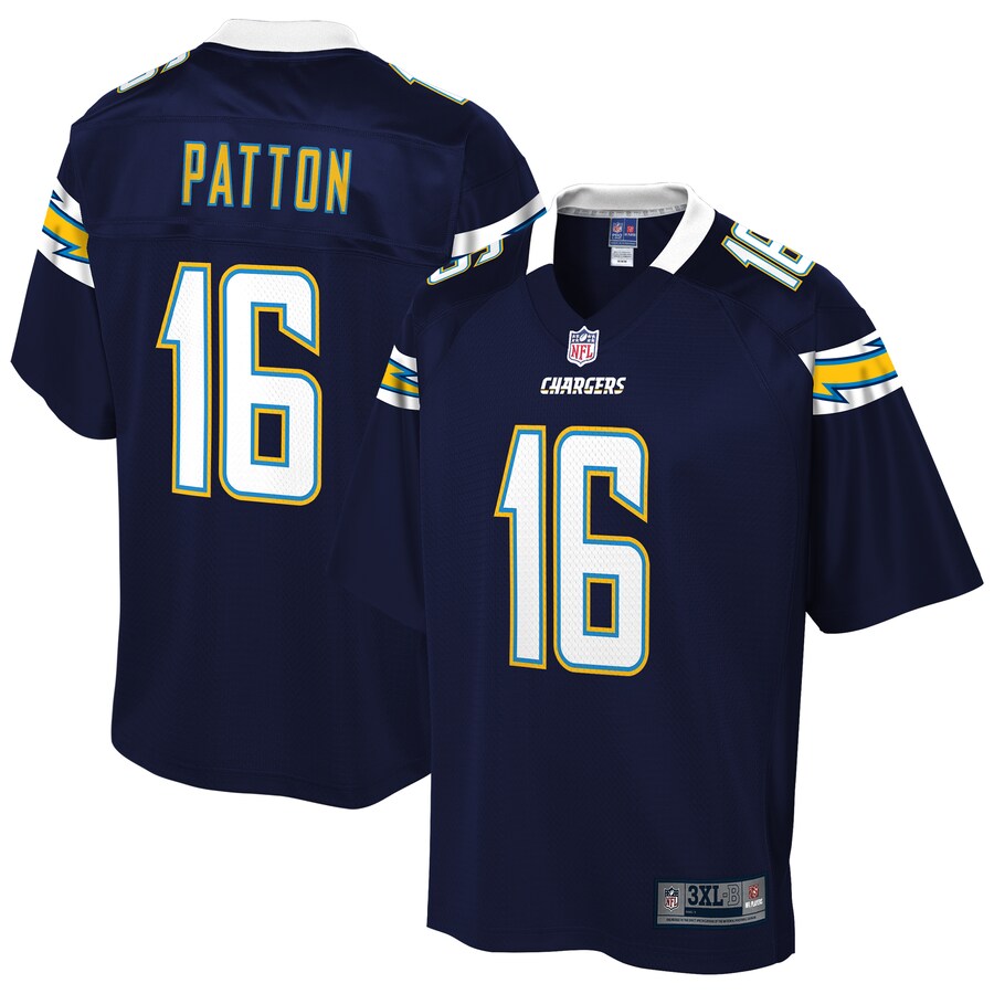 Los Angeles Chargers Andre Patton Big Tall NFL jersey front view