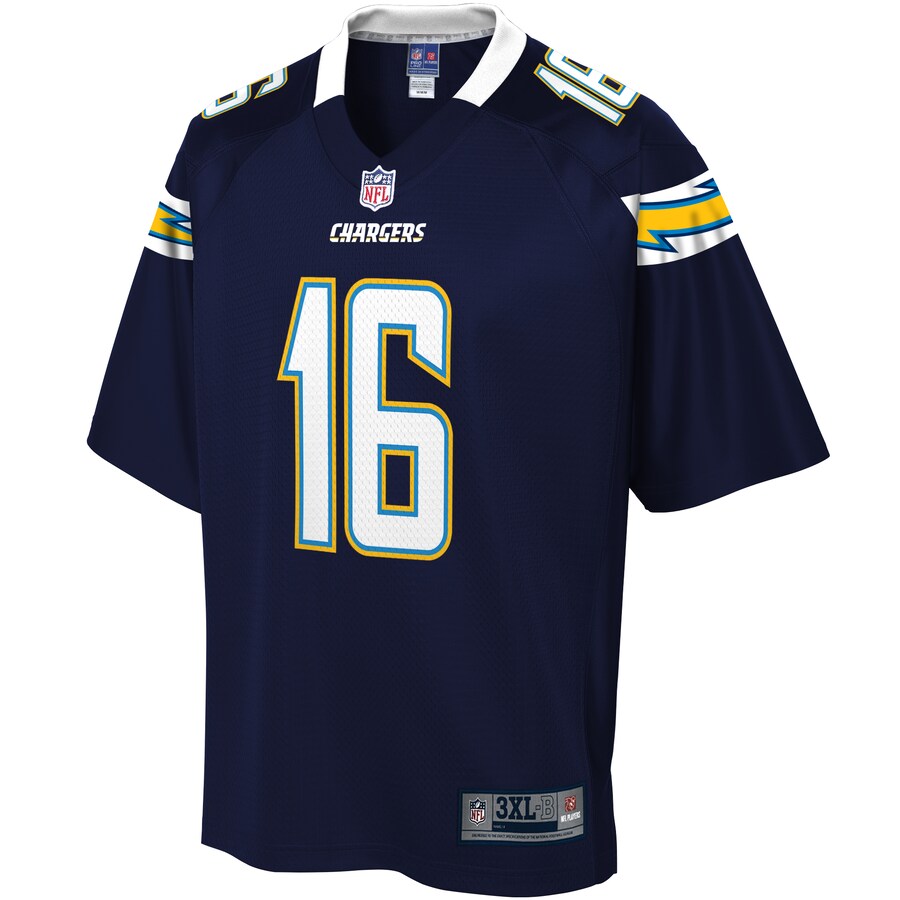 Los Angeles Chargers Andre Patton Big Tall NFL jersey front view