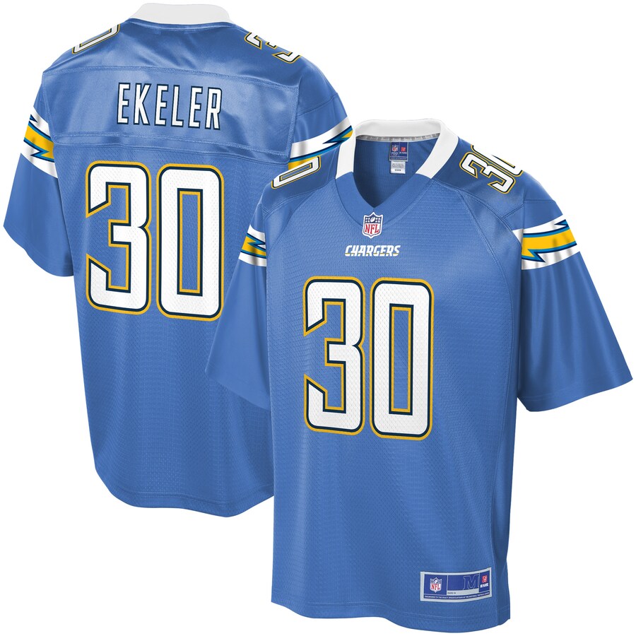 Los Angeles Chargers Austin Ekeler NFL jersey front view